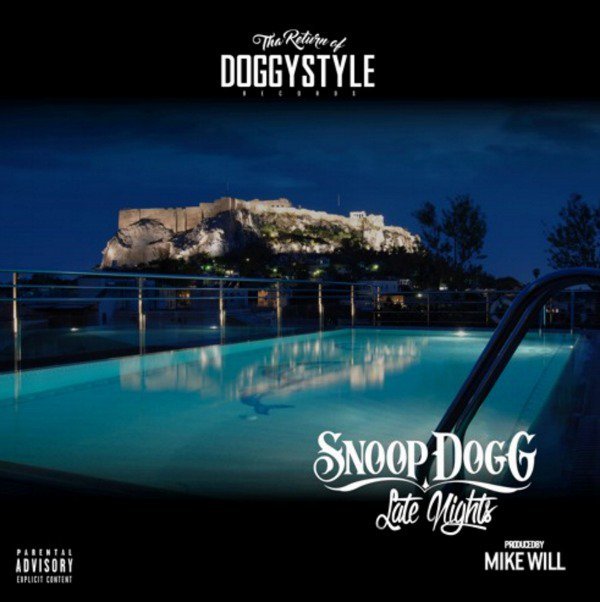 Album cover art for "Late Nights" by Snoop Dogg