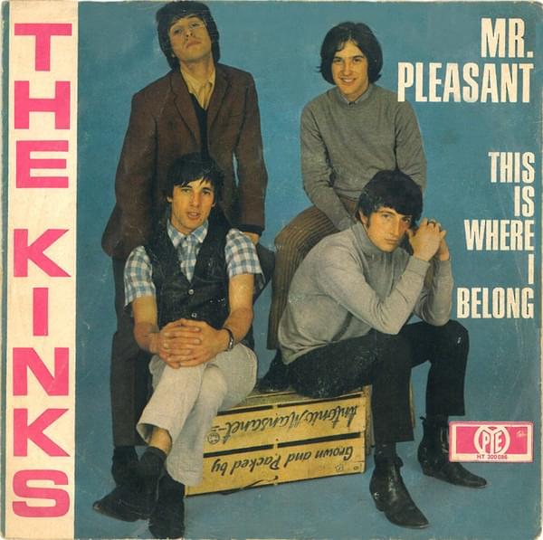 Album cover art for "This Is Where I Belong" by The Kinks