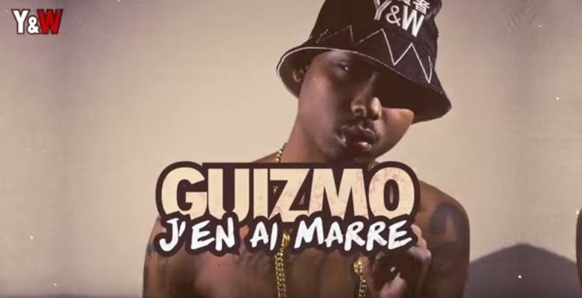 Album cover art for "J’en ai marre" by Guizmo