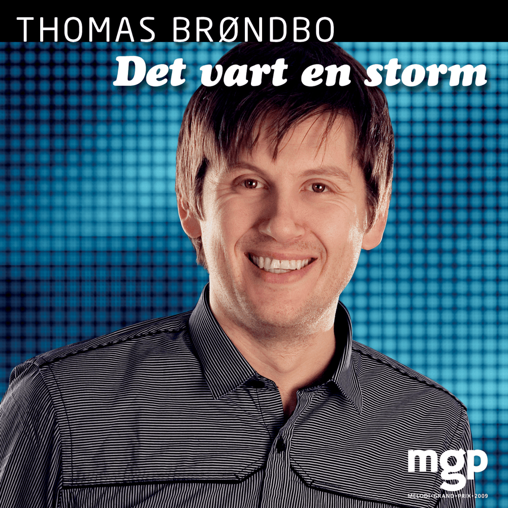 Album cover art for "Det vart en storm" by Thomas Brøndbo