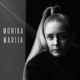 Album cover art for "Light On" by Monika Marija