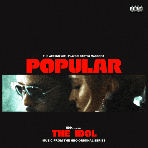 Album cover art for "Popular (Slowed)" by Madonna & Playboi Carti