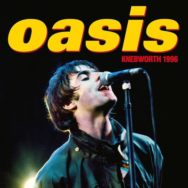 Album cover art for "My Big Mouth (Live at Knebworth, 10 August ’96)" by Oasis