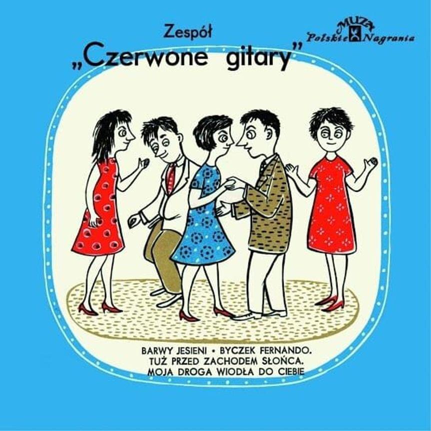 Album cover art for "Tuż Przed Zachodem Słońca" by Czerwone Gitary