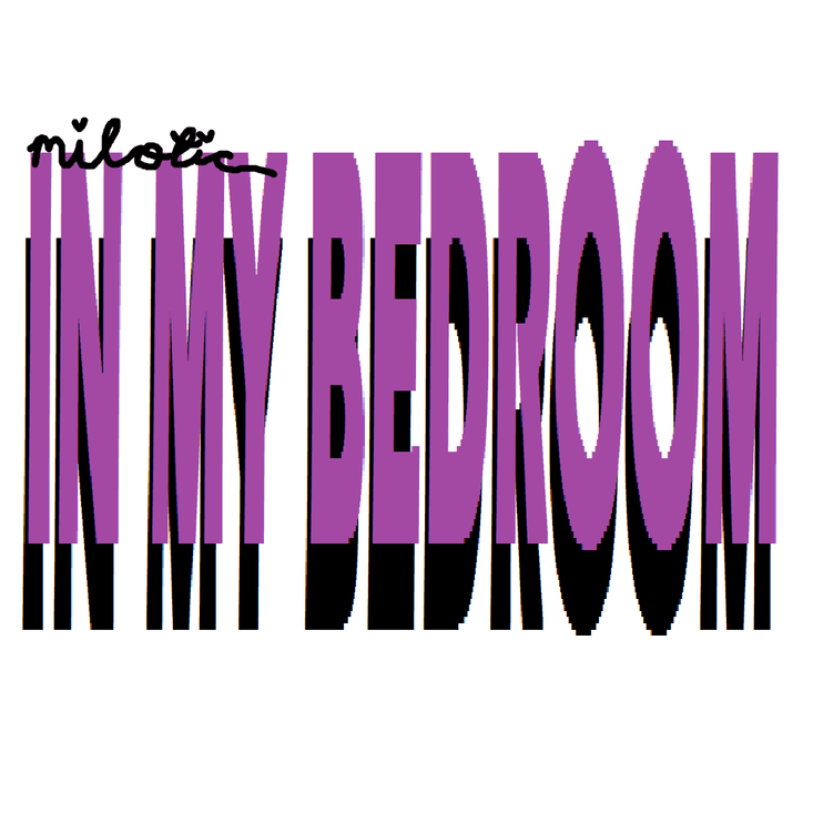 Album cover art for "IN MY BEDROOM" by ghostholding