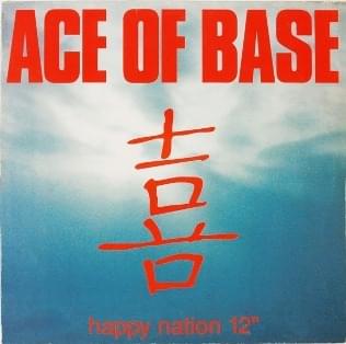 Album cover art for "Happy Nation (12" Version)" by Ace of Base