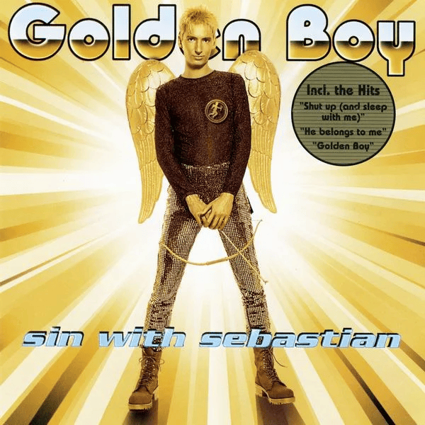 Album cover art for "Golden Boy" by Sin With Sebastian