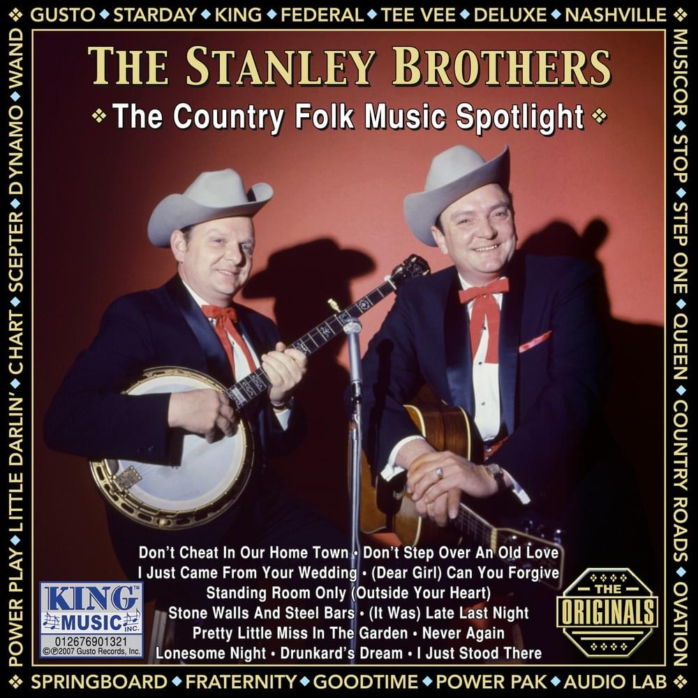 Album cover art for "Stone Walls And Steel Bars" by The Stanley Brothers