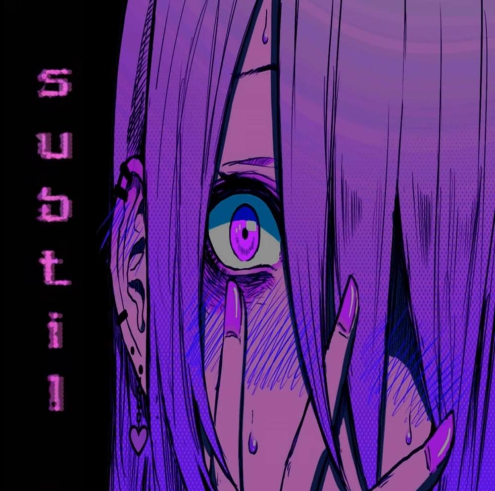 Album cover art for "​anhedonie" by traian