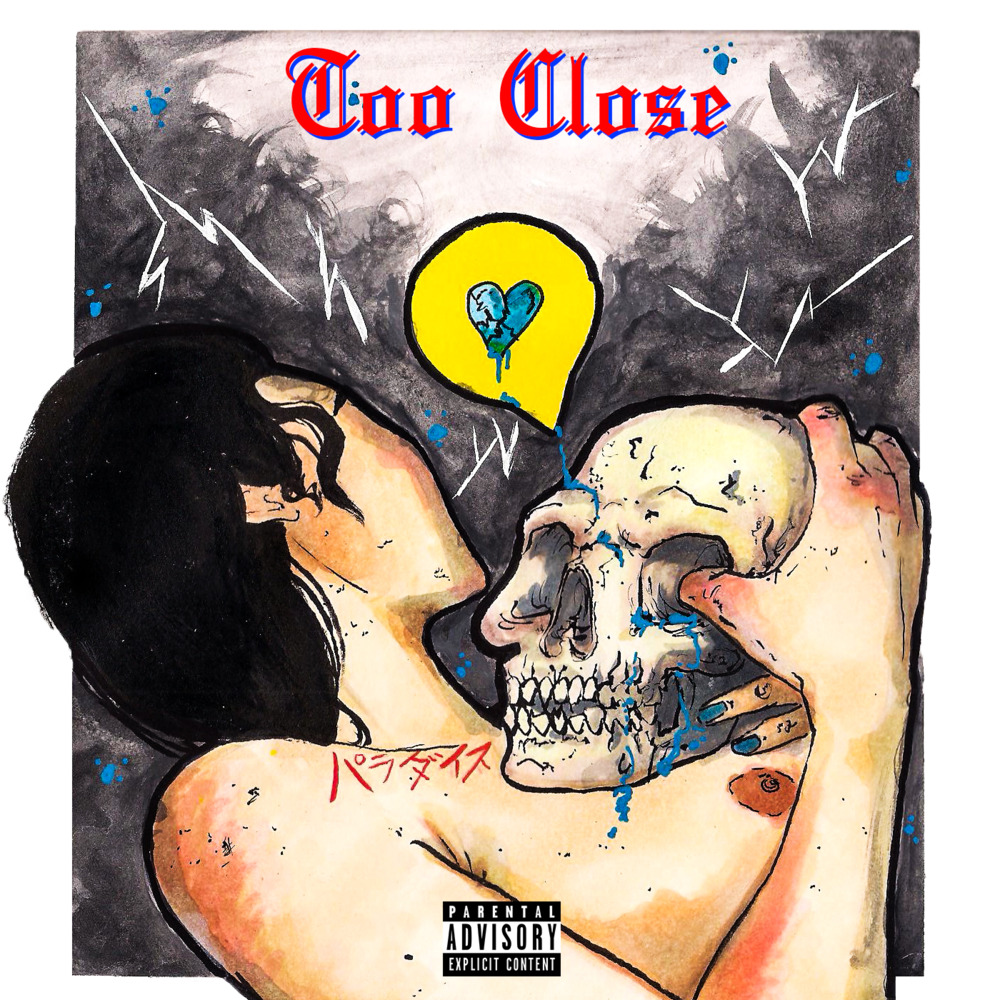 Album cover art for "Too Close" by B Free (Rapper)