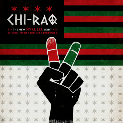 Album cover art for "Born In Chicago" by Sam Dew & Sasha Go Hard & Eryn Allen Kane