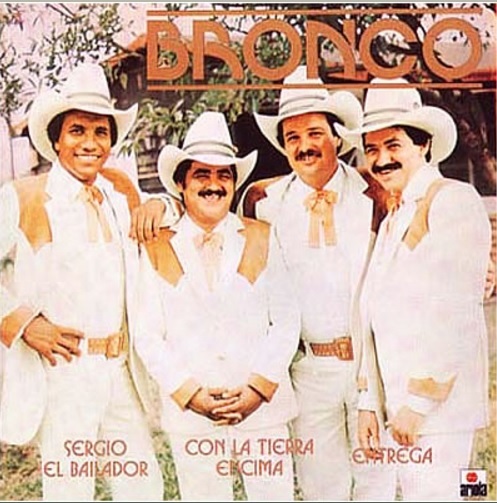 Album cover art for "Sergio El Bailador" by Bronco