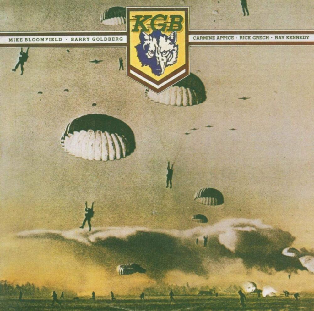 Album cover art for "Sail On, Sailor" by KGB (1975)
