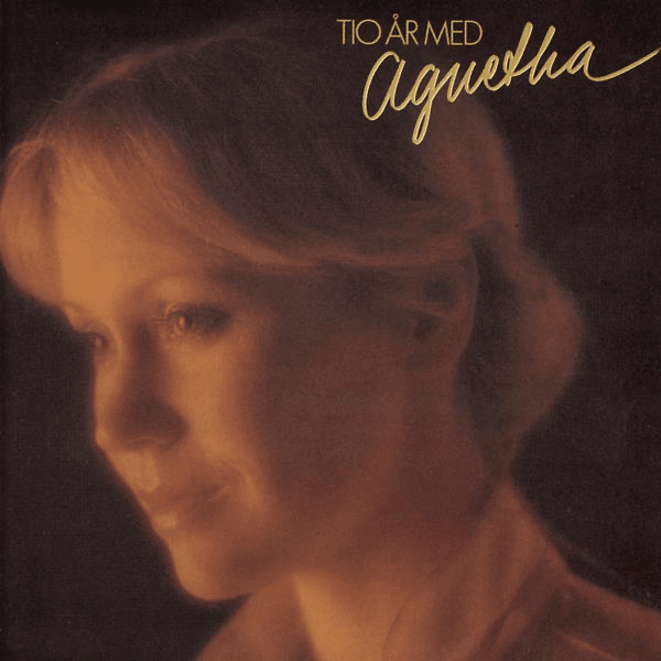 Cover image for Tio år med Agnetha