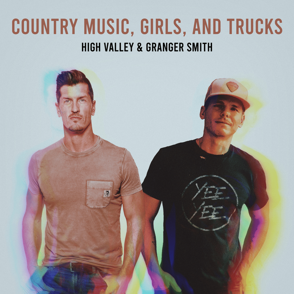 Album cover art for "Country Music, Girls & Trucks" by High Valley