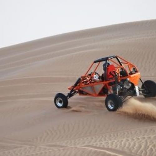 Album cover art for "Dune Buggy" by Landfill