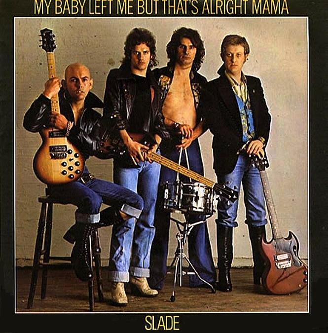 Album cover art for "My Baby Left Me: That’s Alright" by Slade
