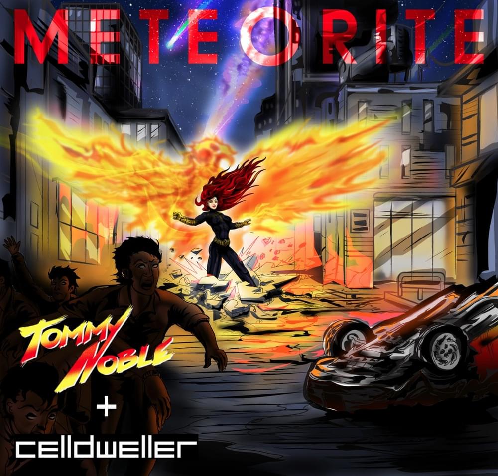 Album cover art for "Meteorite" by Tommy Noble