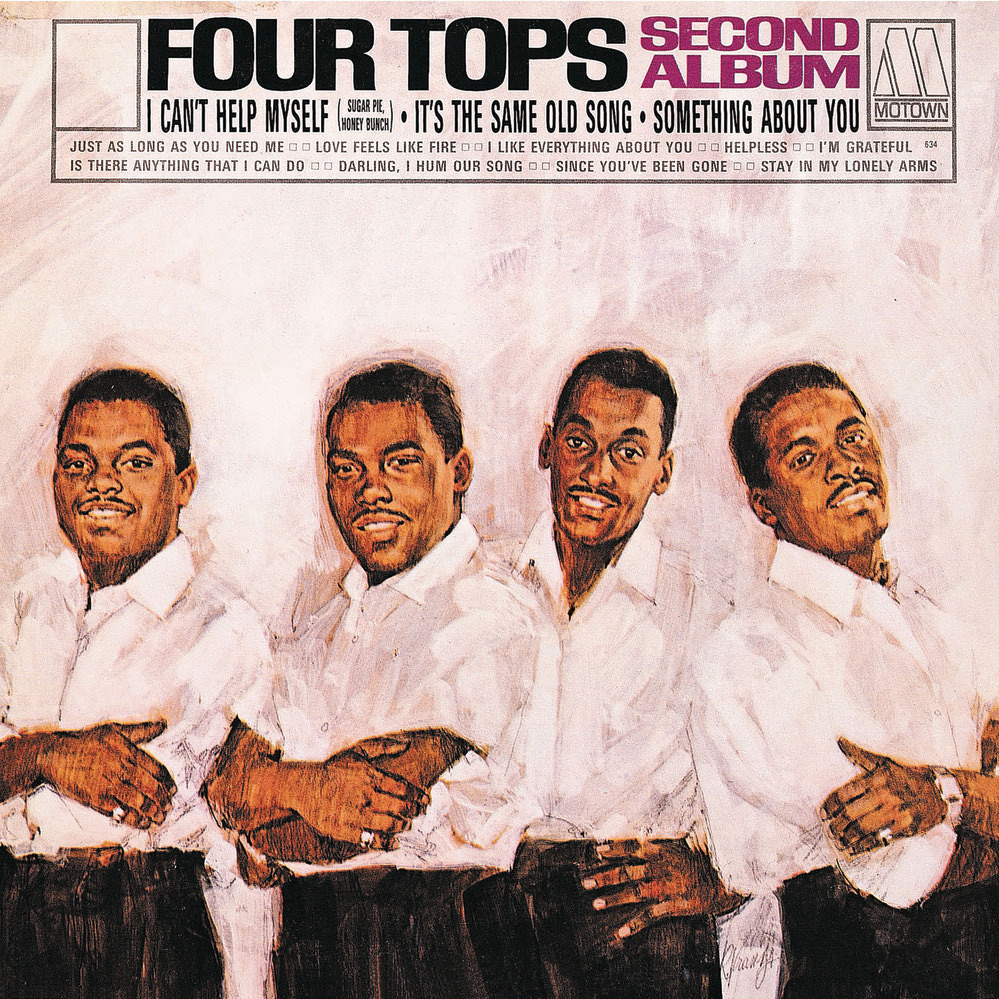 Album cover art for "Just As Long As You Need Me" by The Four Tops