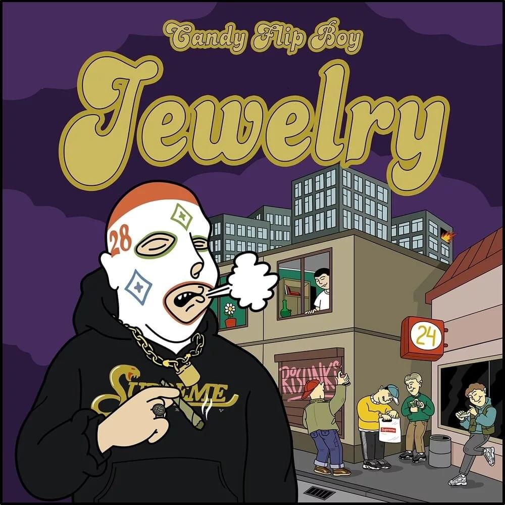 Album cover art for "Jewelry" by Candy Flip Boy