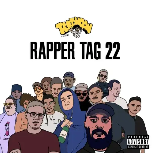 Album cover art for "Tenth Dan - Rappertag #22 | Season 2" by Tenth Dan