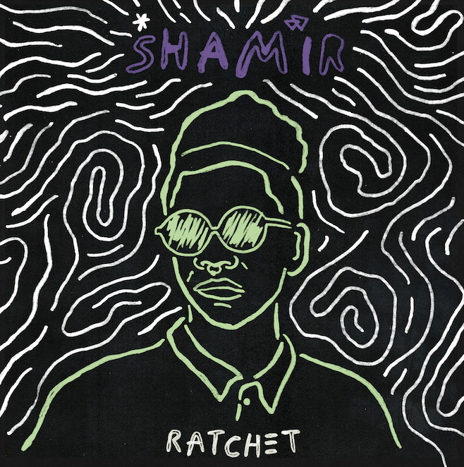 Album cover art for "Make A Scene" by Shamir