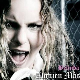 Album cover art for "Alguien Más" by Belinda