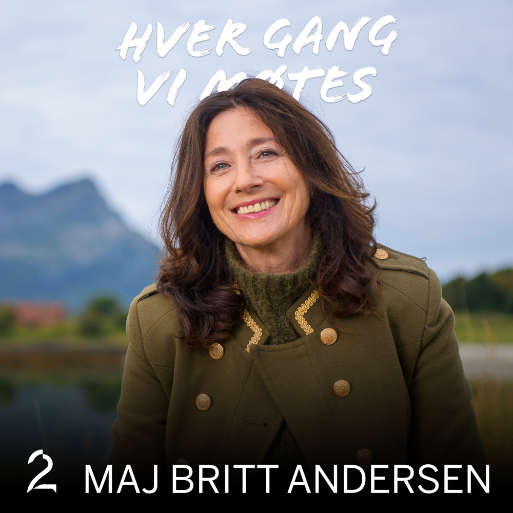 Album cover art for "Ikke la meg gå" by Maj Britt Andersen
