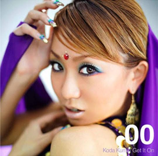 Album cover art for "Get It On" by 倖田來未 (Kumi Koda)