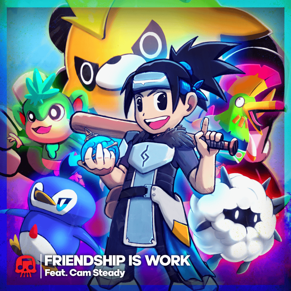 Album cover art for "Friendship is Work" by JT Music