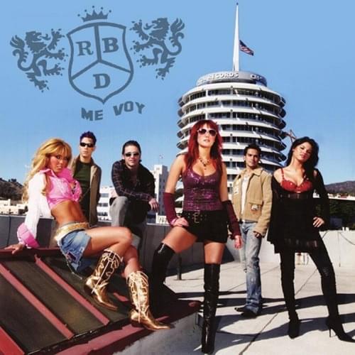 Album cover art for "Me Voy (Live)" by RBD