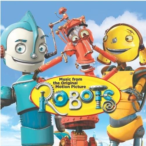 Album cover art for "Robot City" by John Powell & Blue Man Group