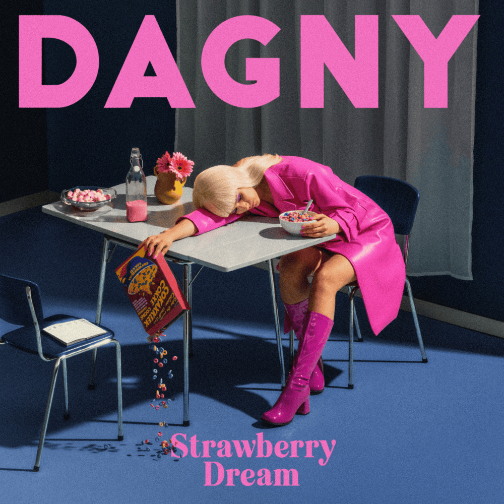 Album cover art for "Strawberry Dream" by Dagny