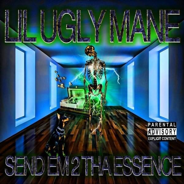 Album cover art for "SEND EM 2 THA ESSENCE" by Lil Ugly Mane