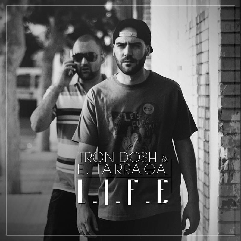 Album cover art for "Bridas" by Tron Dosh & E. Tárraga & Jonko & Lesky & Zeilen & El Bezea & Ferrán MDE
