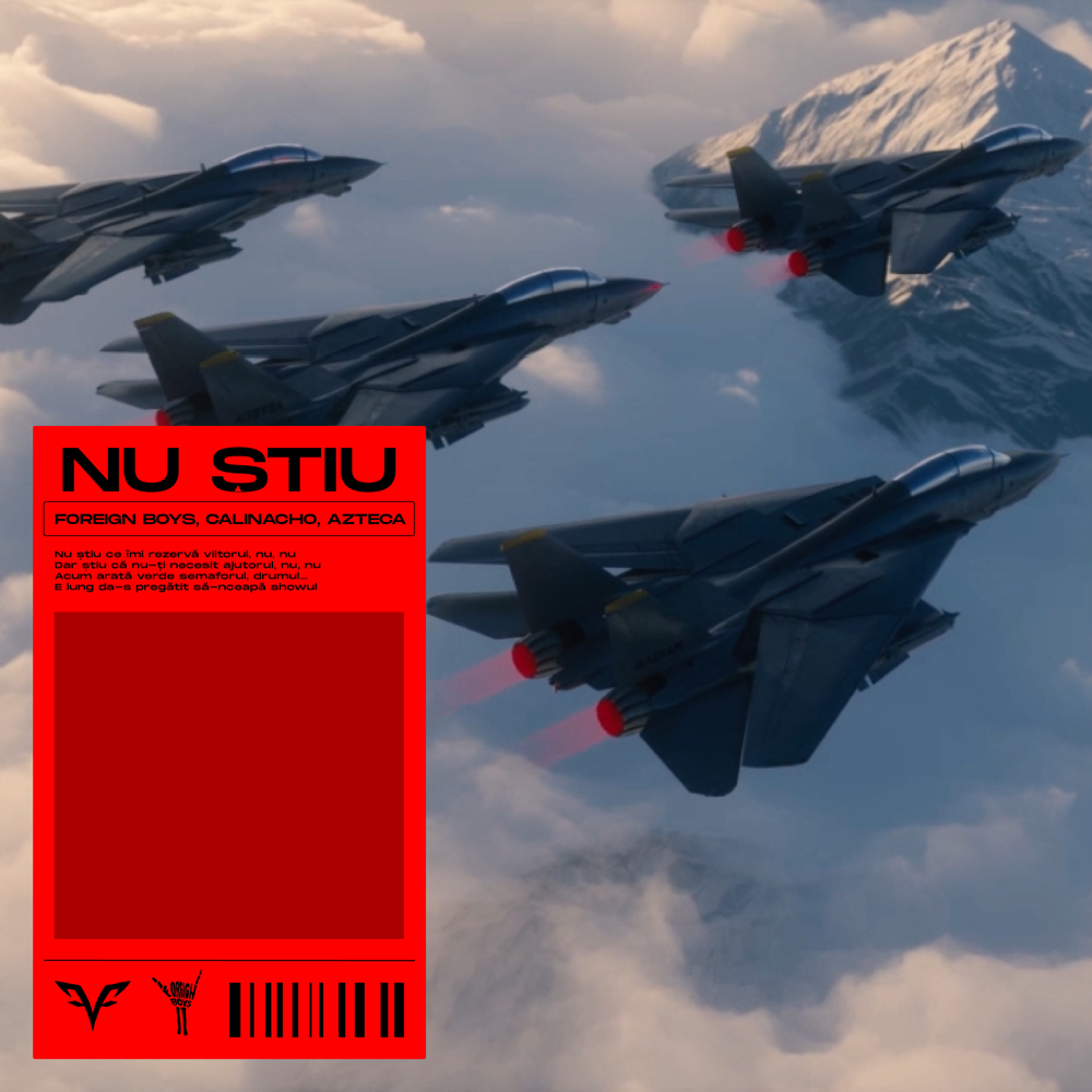 Album cover art for "Nu știu" by Călinacho & Azteca