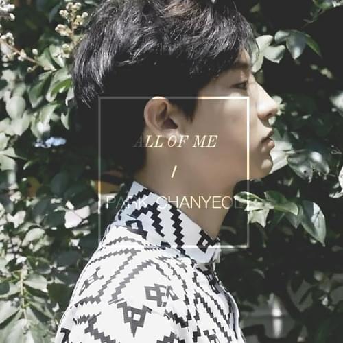 Album cover art for "All Of Me" by CHANYEOL