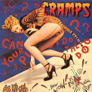Album cover art for "Blue Moon Baby" by The Cramps