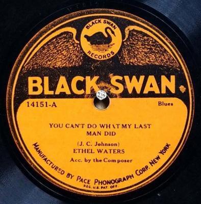 Album cover art for "You Can’t Do What My Last Man Did (1923 Version)" by Ethel Waters