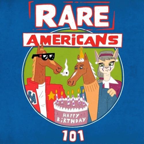 Album cover art for "101" by Rare Americans
