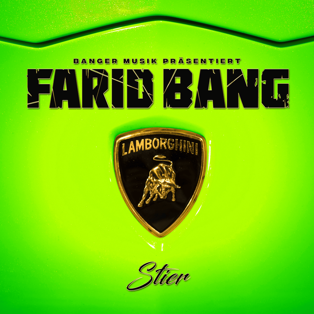 Album cover art for "Stier" by Farid Bang