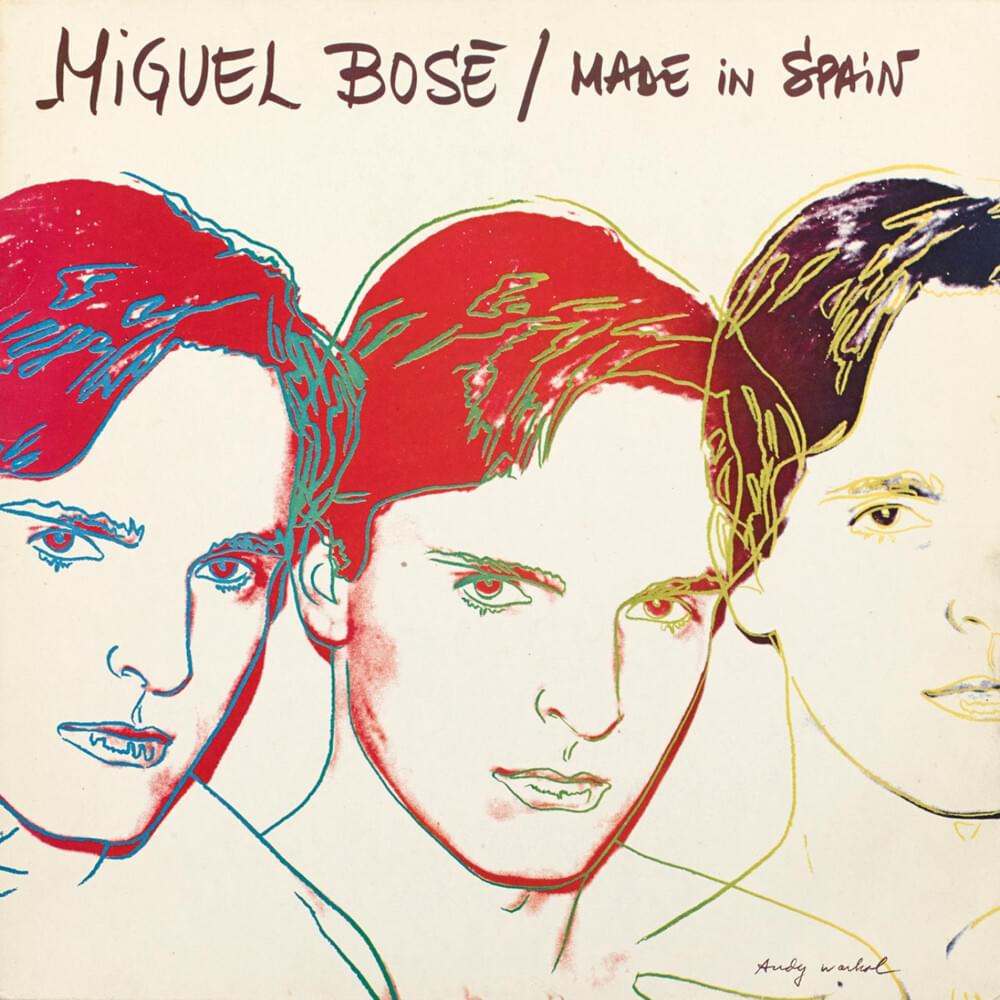 Album cover art for "Concerto" by Miguel Bosé