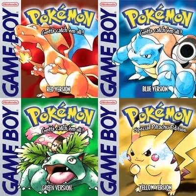 Cover image for Pokémon Red, Green, Blue & Yellow OST