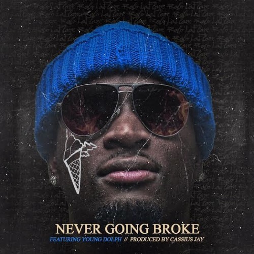 Album cover art for "Never Going Broke" by Ralo & Young Dolph