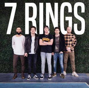 Album cover art for "7 Rings" by Our Last Night & Derek DiScanio