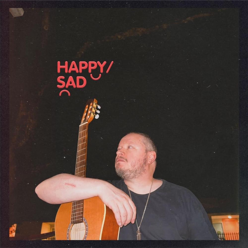 Album cover art for "HAPPY-SAD" by Leonel García