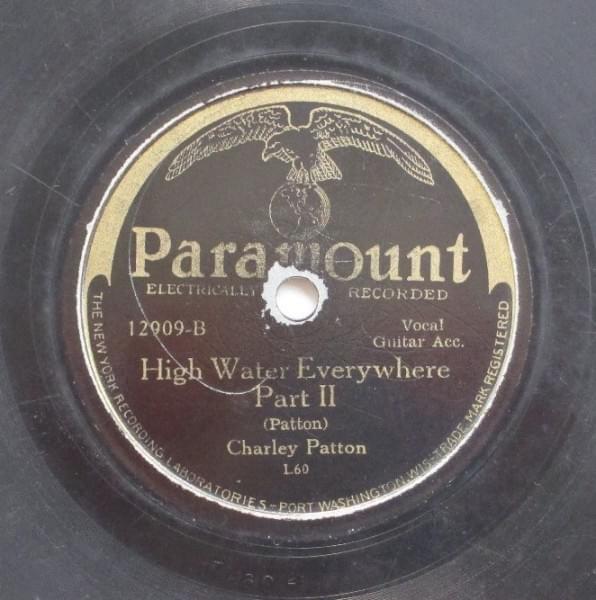 Album cover art for "High Water Everywhere - Part II" by Charley Patton