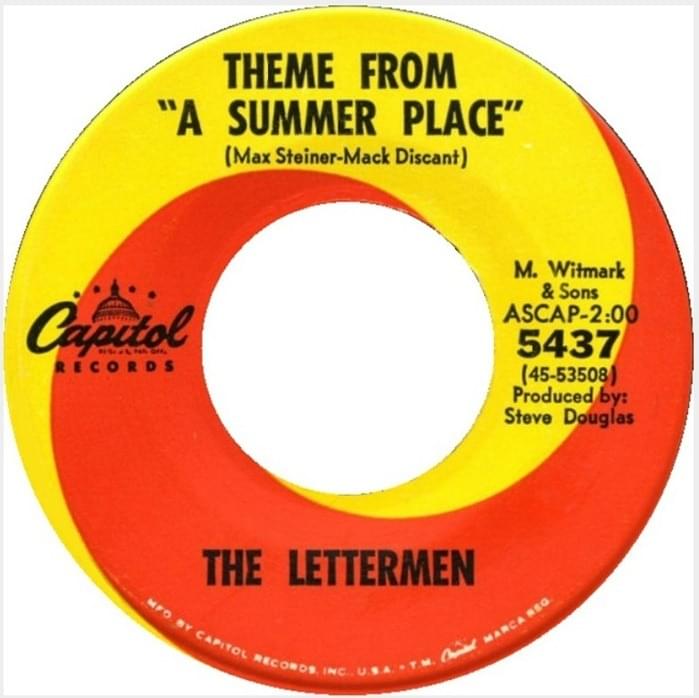 Album cover art for "Theme from “A Summer Place”" by The Lettermen