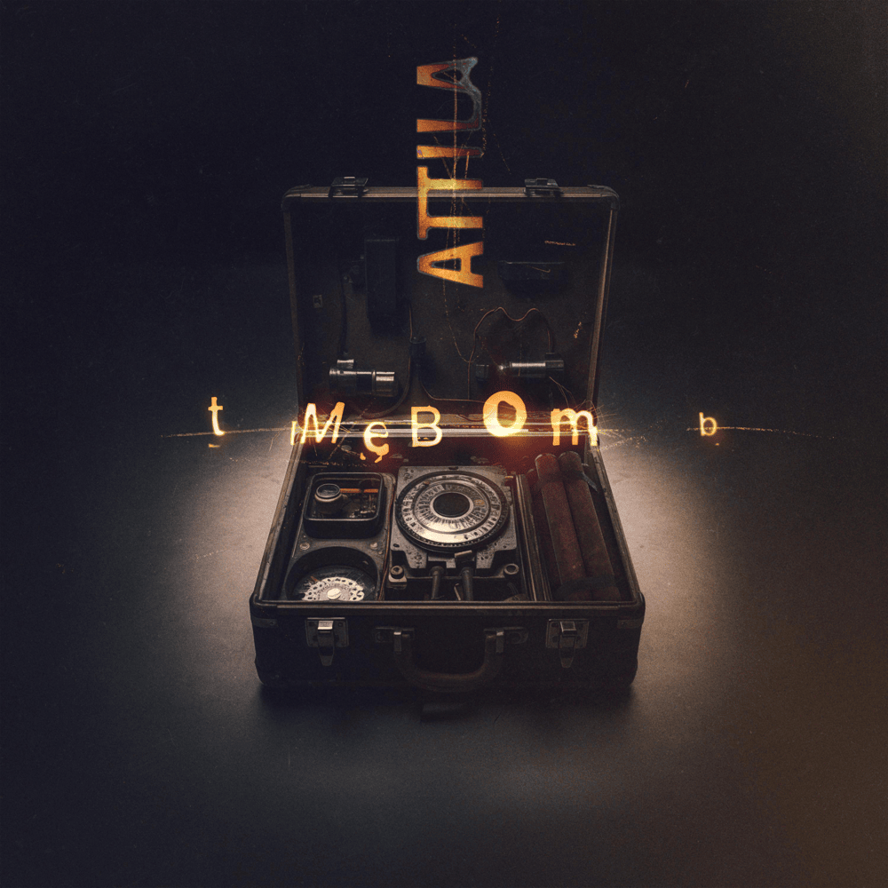 Album cover art for "Timebomb" by Attila
