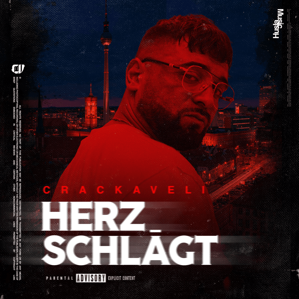 Album cover art for "Herzschlägt" by Crackaveli